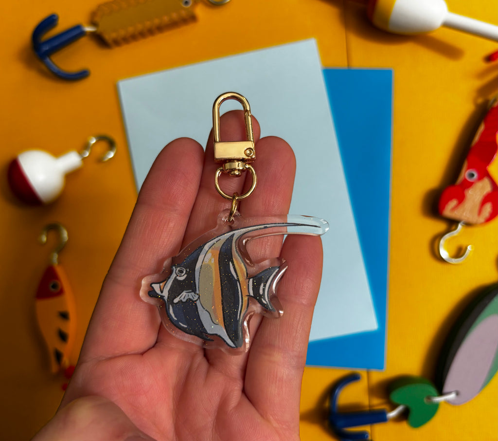 Mystery Fish Keychain