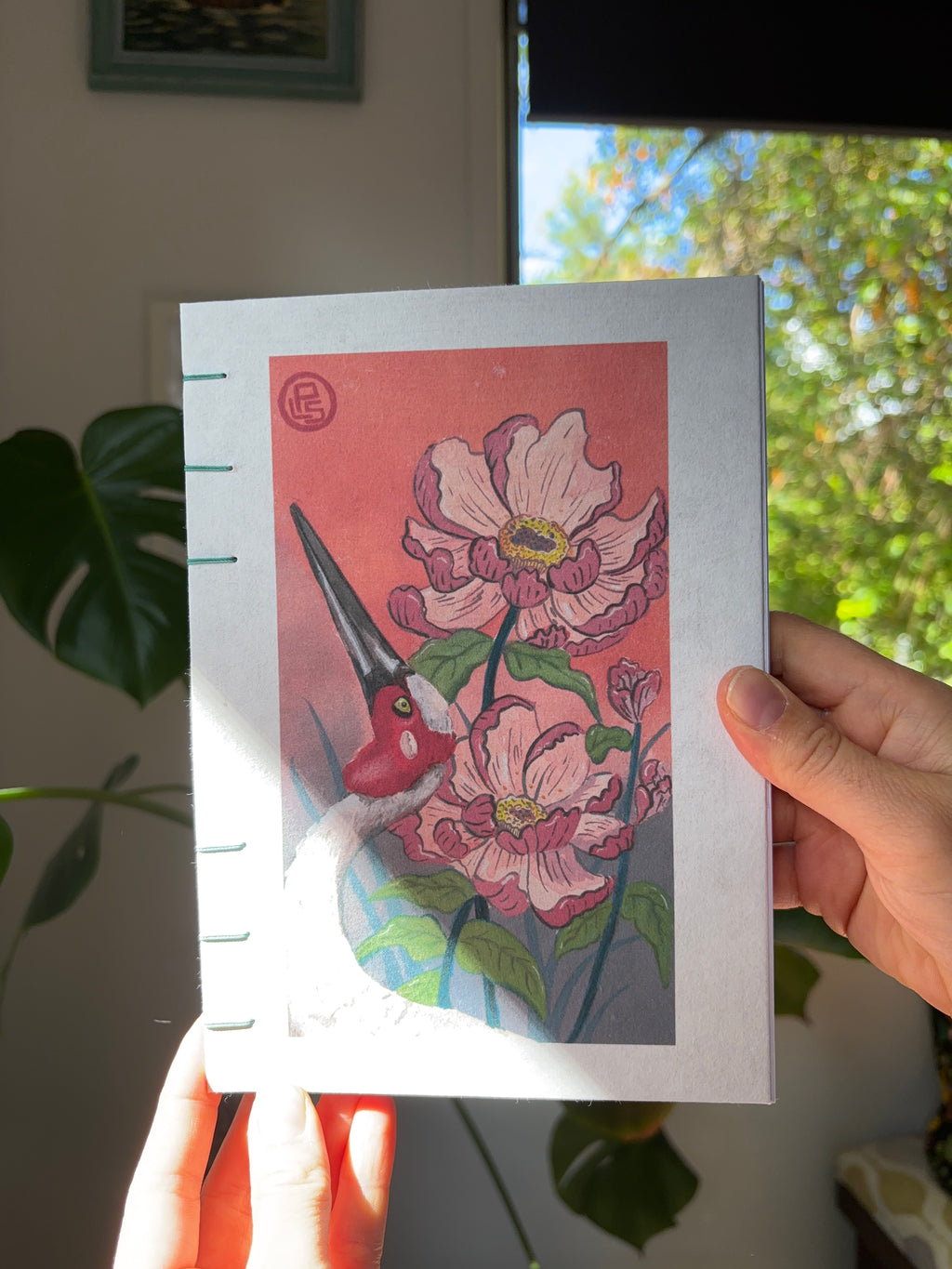 Handmade Brolga Notebook