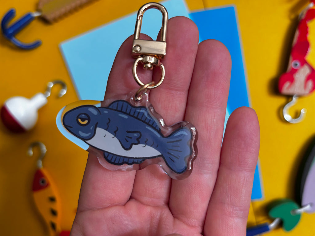 Mystery Fish Keychain