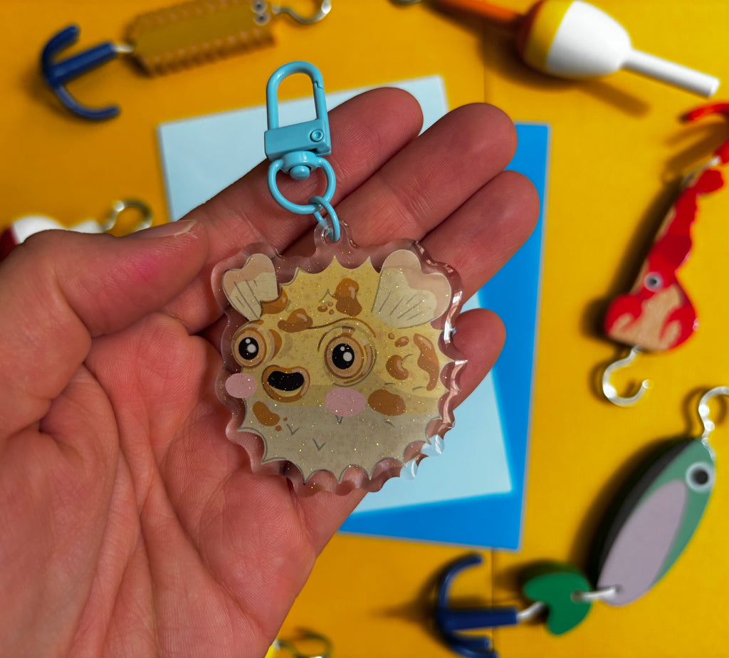 Mystery Fish Keychain