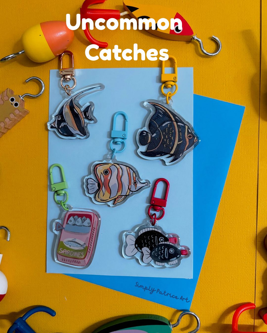 Mystery Fish Keychain