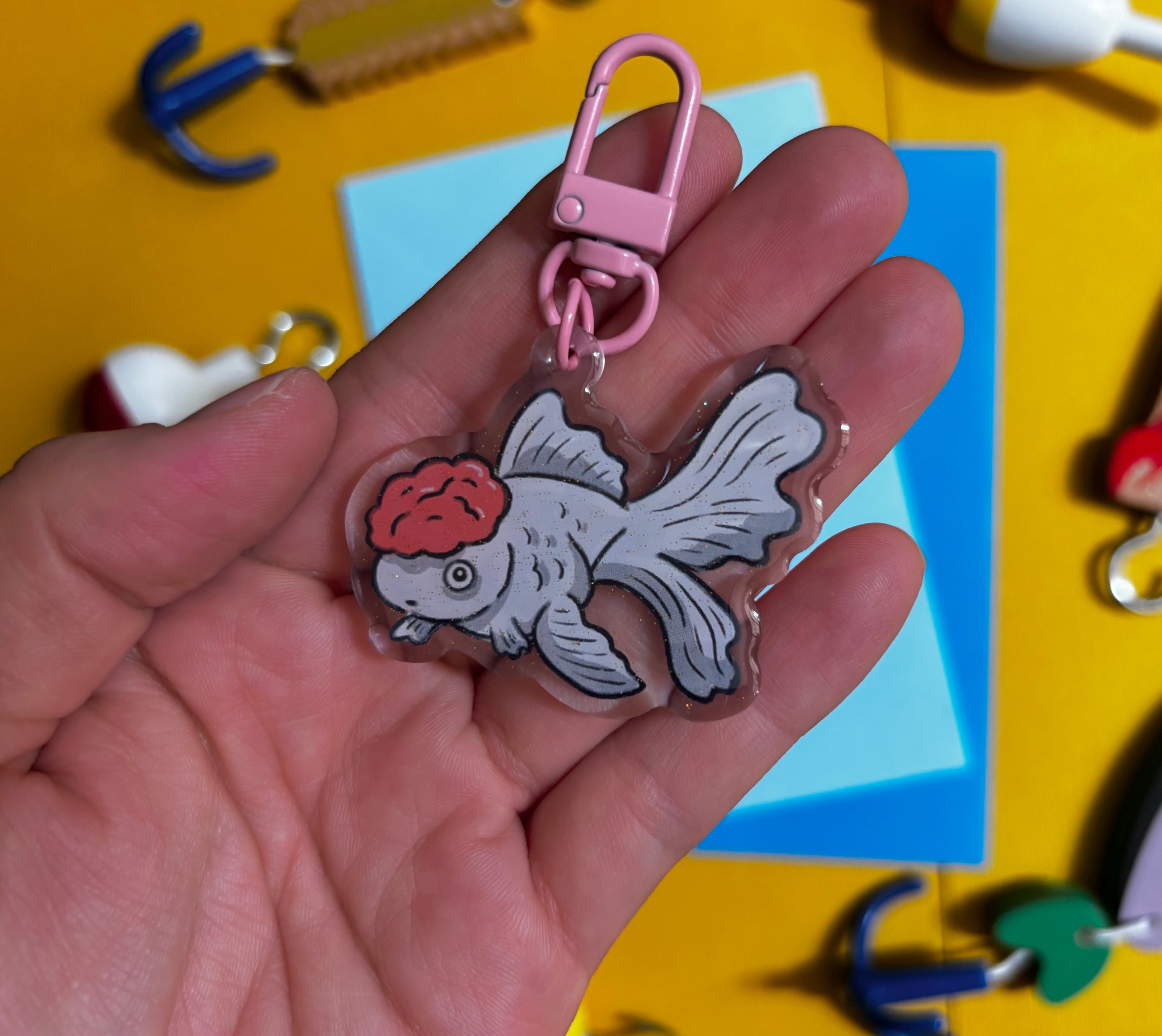 Mystery Fish Keychain