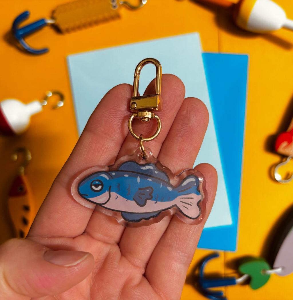 Mystery Fish Keychain
