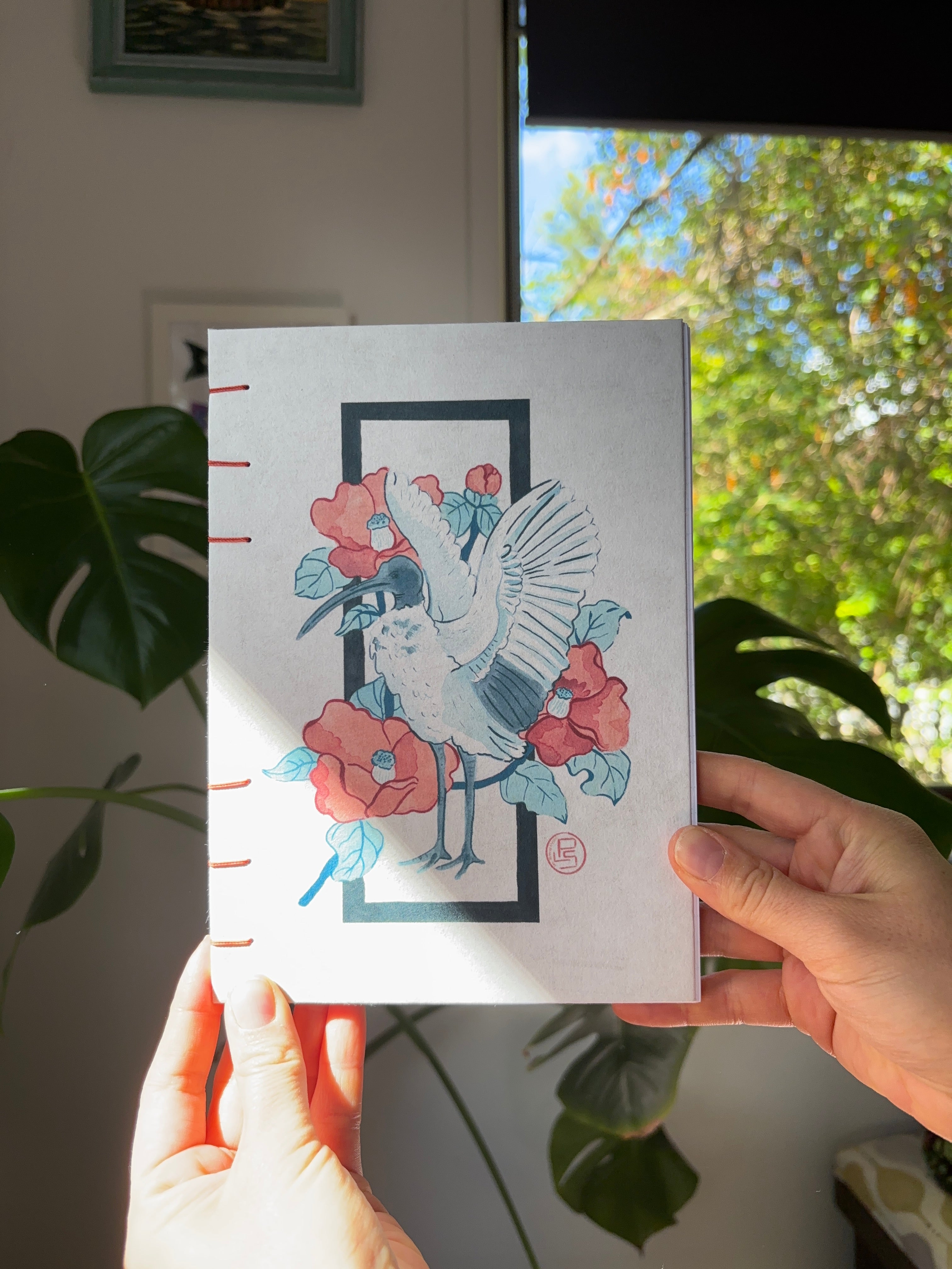Handmade Ibis Notebook