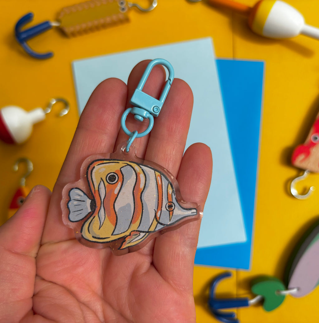 Mystery Fish Keychain