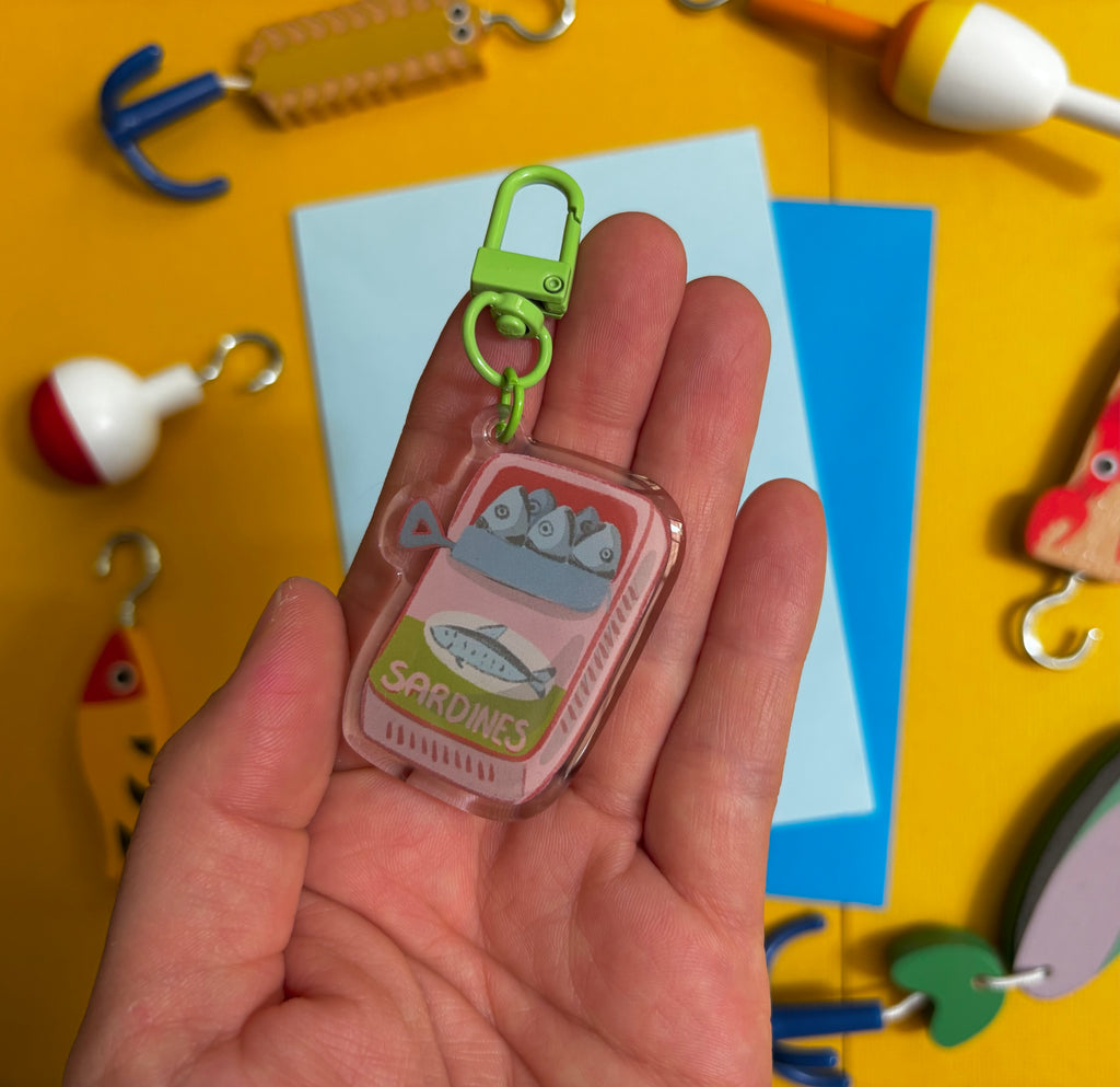 Mystery Fish Keychain