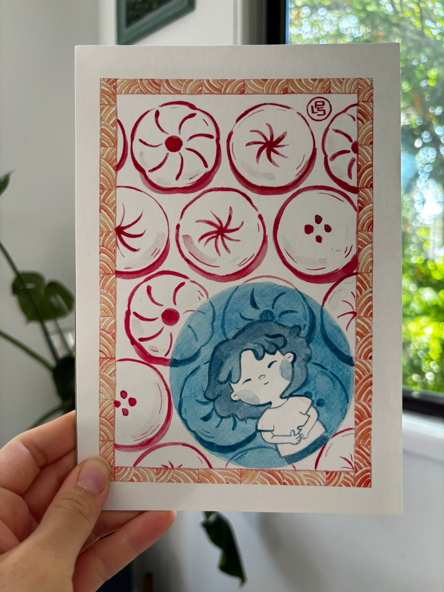 Food Coma (Bao) Print