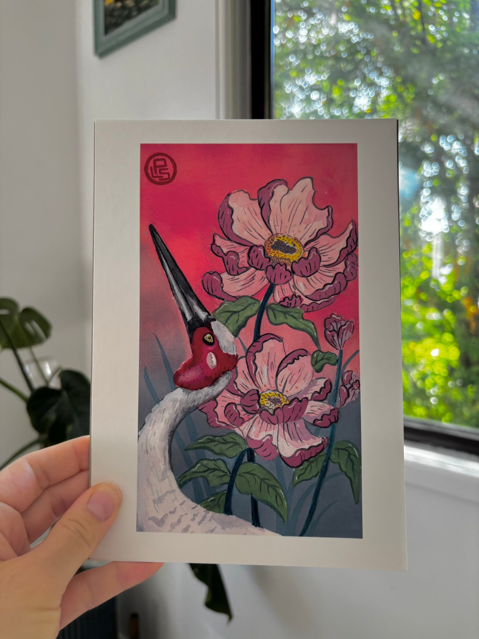 Brolga A5 Print