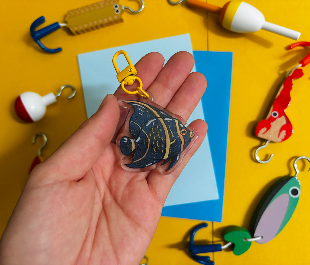 Mystery Fish Keychain