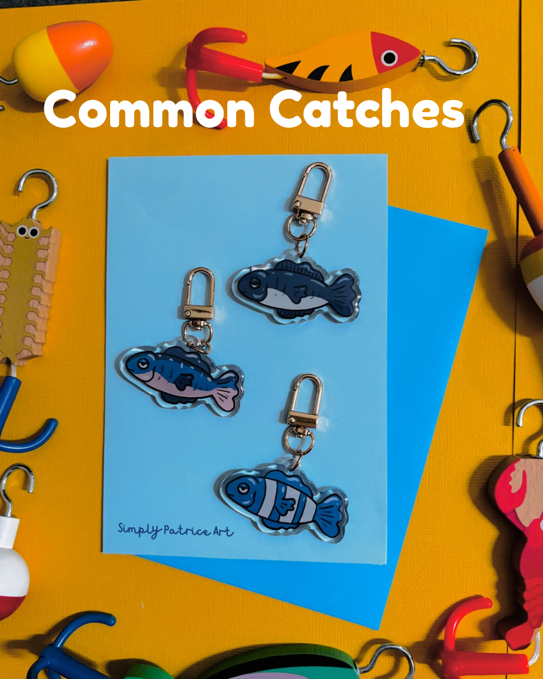 Mystery Fish Keychain