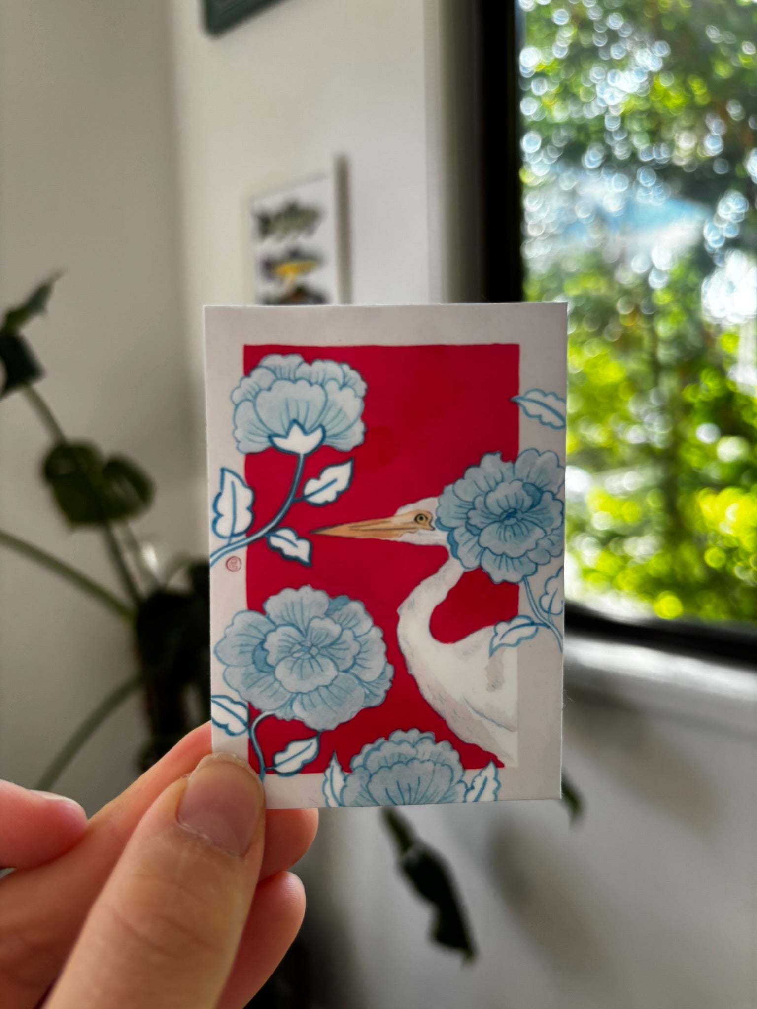 Egret - Bird Sticker