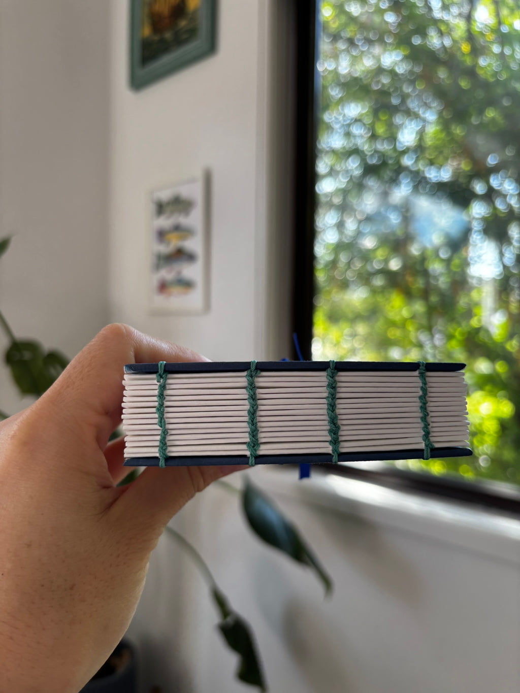Mini mixed media sketchbook