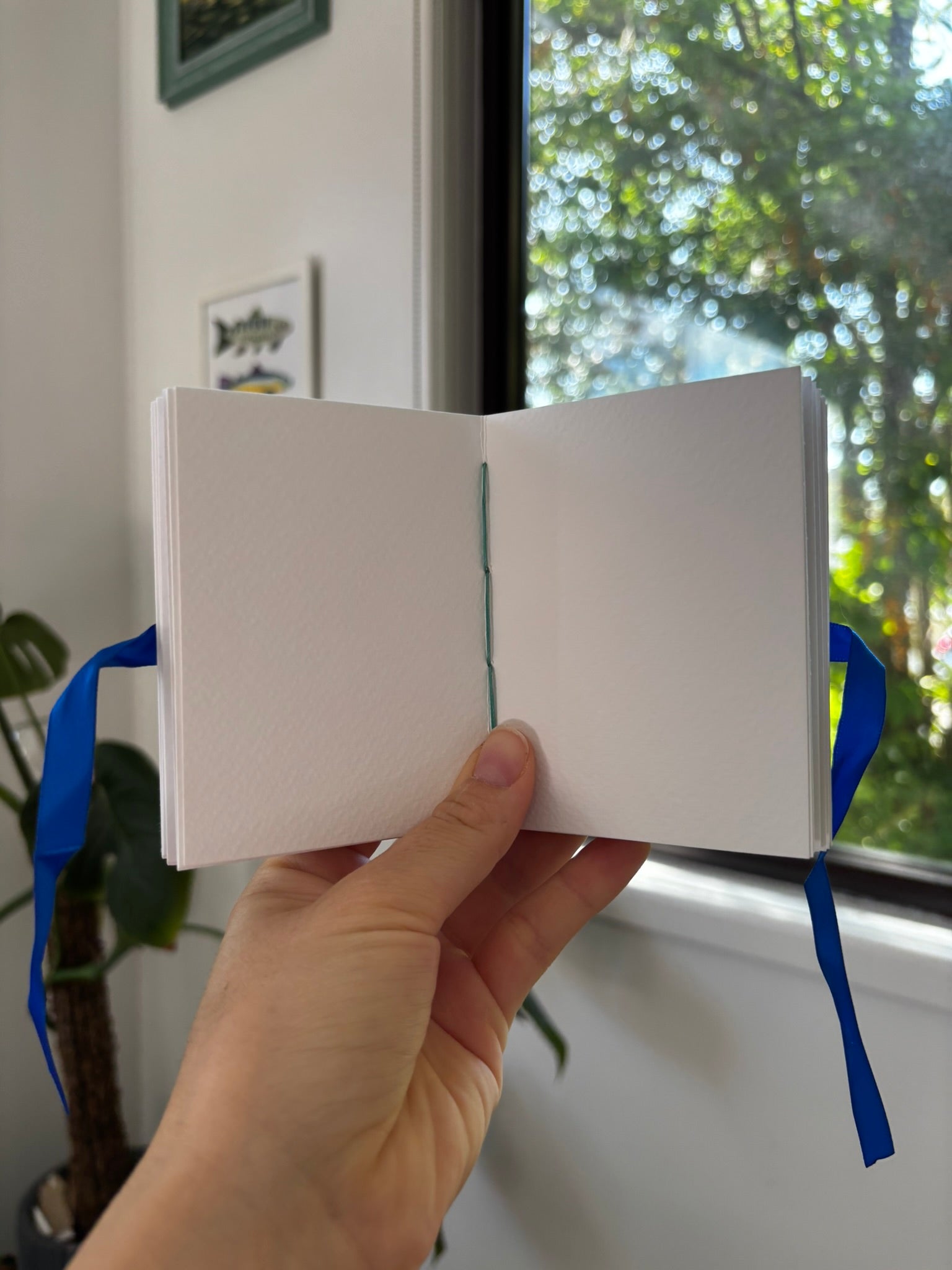 Mini mixed media sketchbook