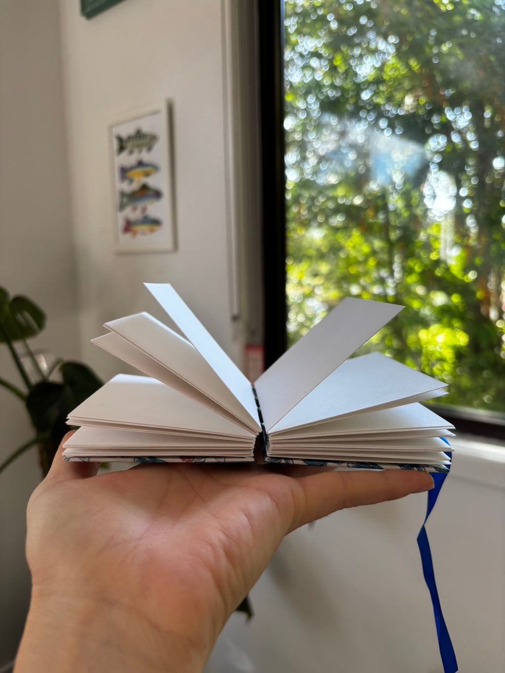 Mini mixed media sketchbook