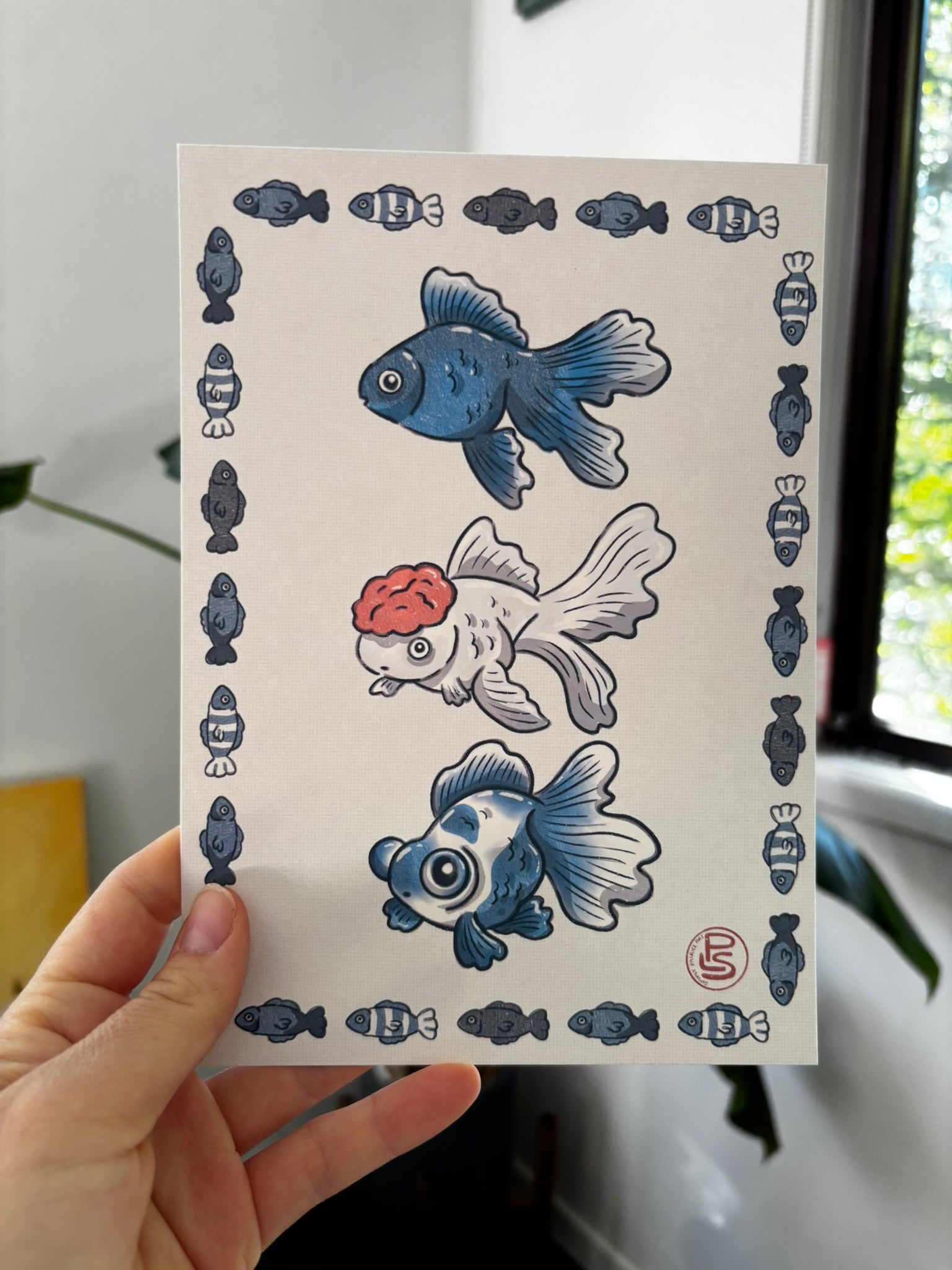 Goldfish Print