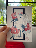Glamorous Ibis Print