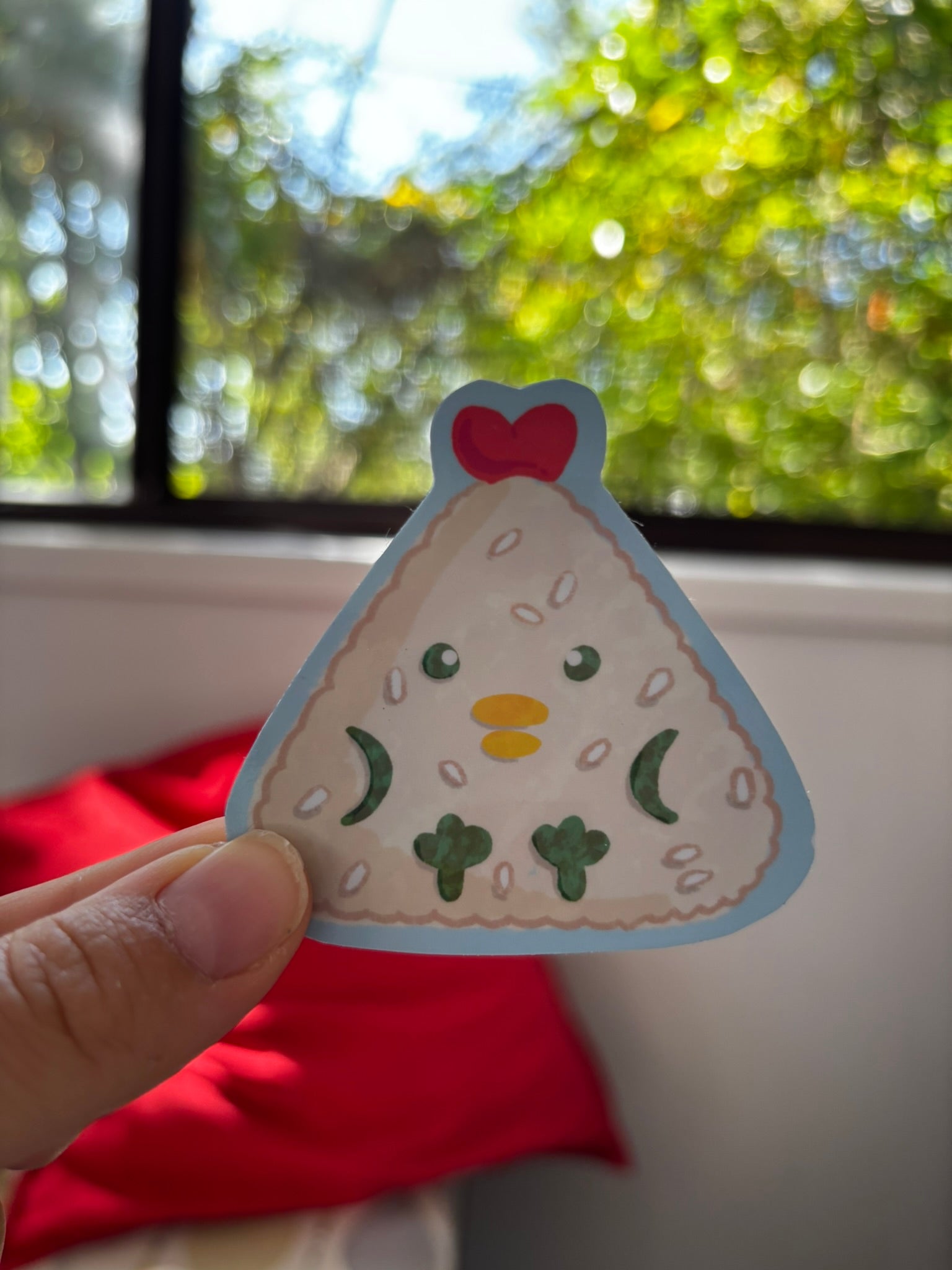 Onigiri Chicken Sticker