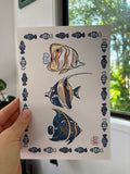 Tropical Fish Print